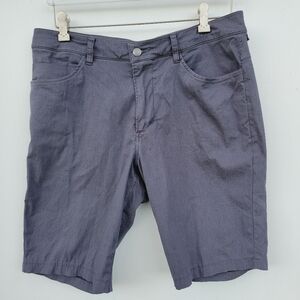 Lululemon ABC Pant Classic Dye Washed Moonwalk Short 10" Size 33 *Read*